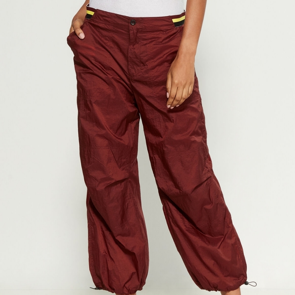 FREE PEOPLE || Ripple Mahogany Pants. Sz. XS